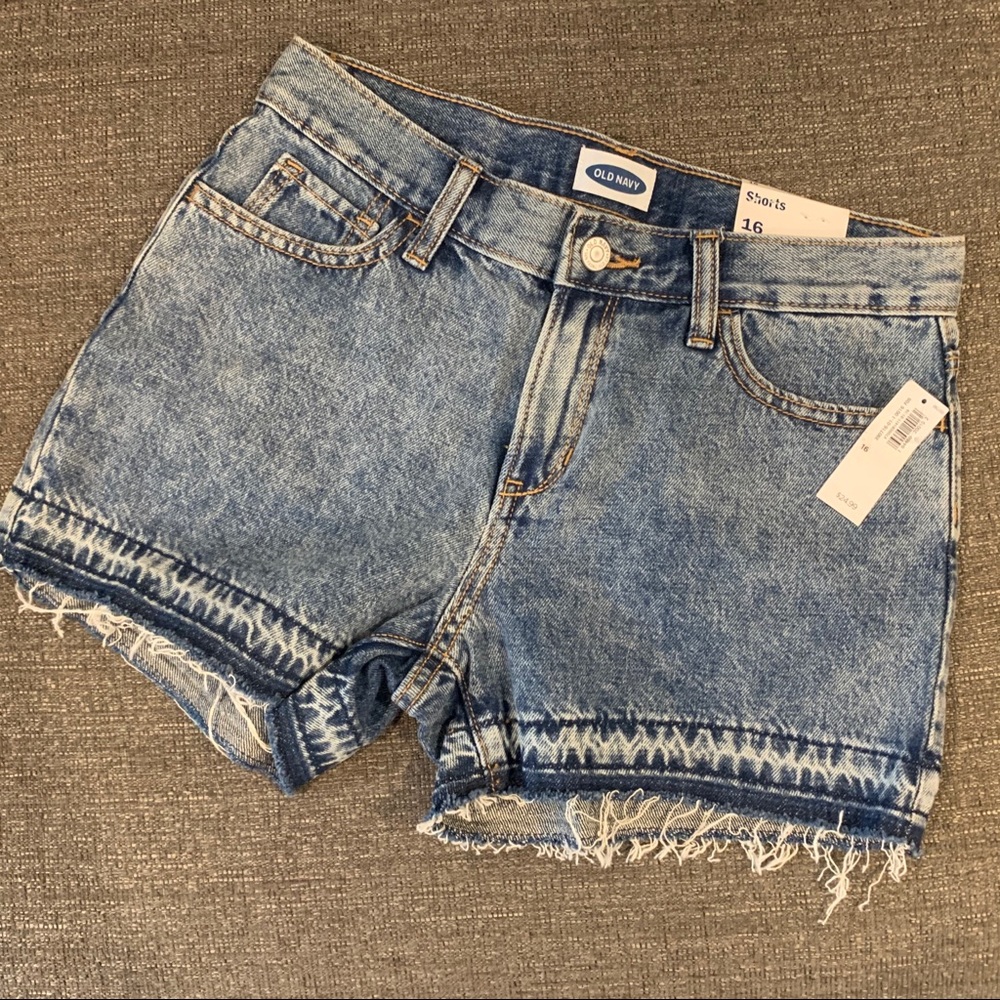 Old Navy Acid Wash Denim Shorts